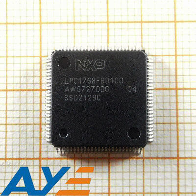 2.4V SMD SMT Electronic Components IC NXP LPC1768FBD100 ARM Microcontrollers
