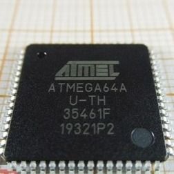 ATMEGA64A-AUR IC Integrated Circuits 8BIT FLASH 64TQFP -40°C ~ 85°C