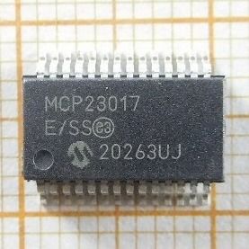 Microchip Atmel Electronic Components I2c Ic MCP23017 Chip MCP23017-E/SS