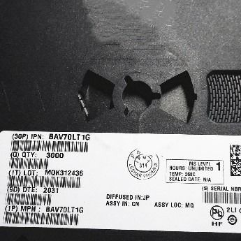 BAV70LT1G IC DIODE ON Semiconductor ARRAY GP 70V 200MA SOT23-3